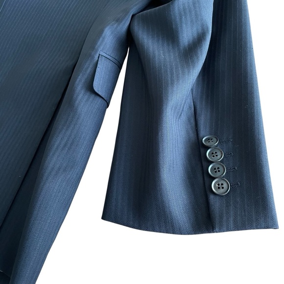 Hugo Boss Blazer Men’s 38S Pasolini Movie Navy Blue 100 Virgin Wool Classic Fit - Picture 5 of 13